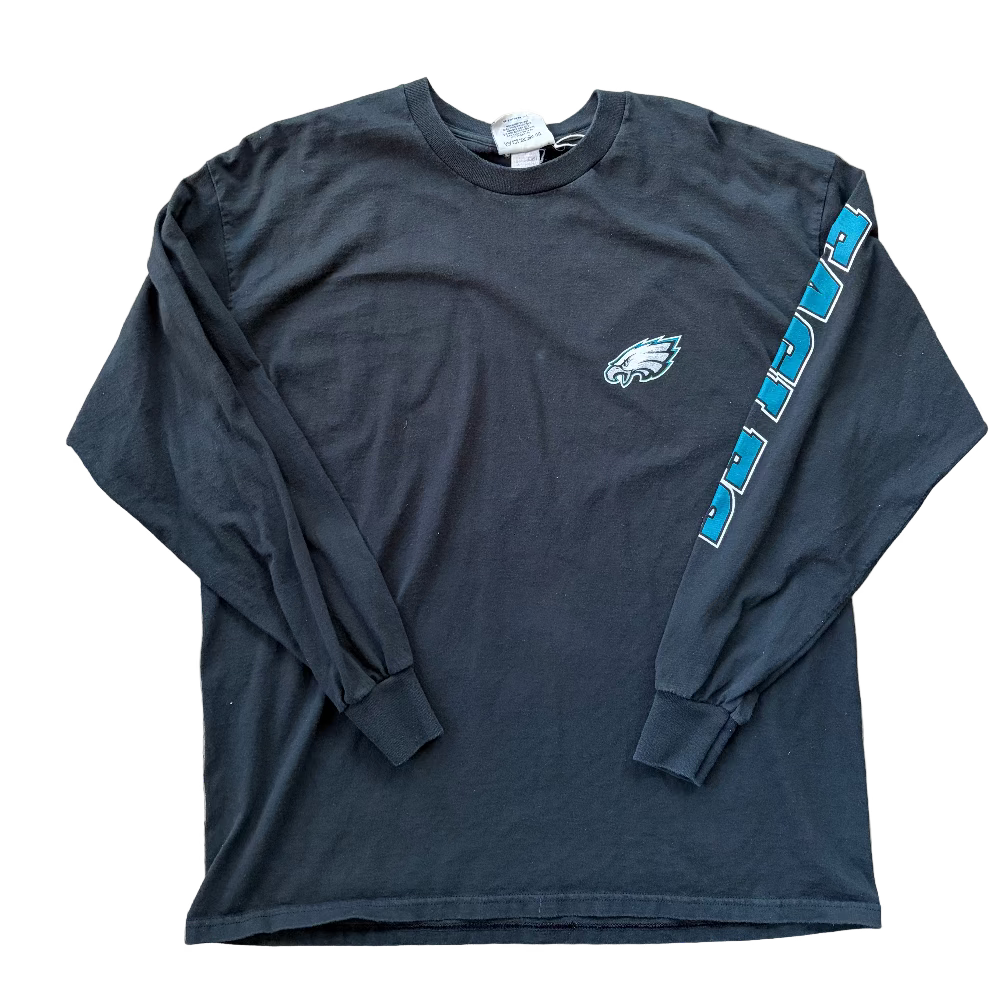 Eagles Lee Sport Long Sleeve Tee Size XL