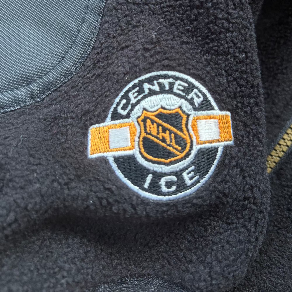 Flyers 90s CCM Center Ice Size Fleece Jacket Size XL Sleeve