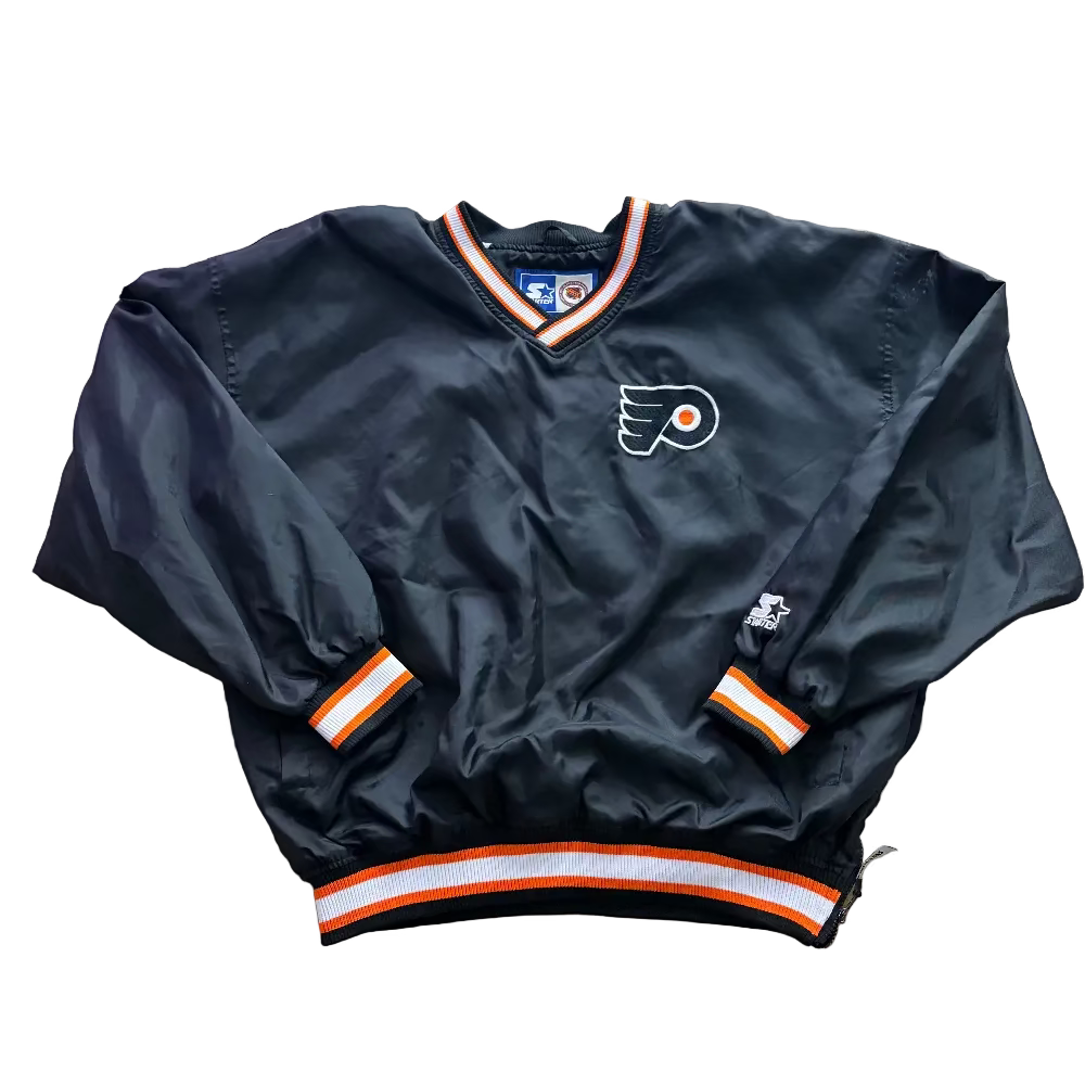 Flyers 90s Starter Eric Lindros Windbreaker Size XL