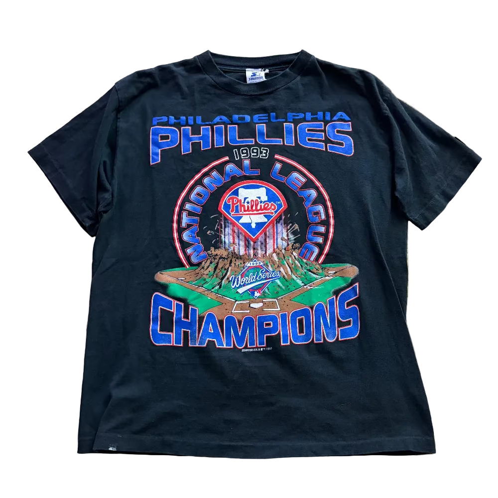 Phillies "1993 National League Champions" Starter Tee Size L