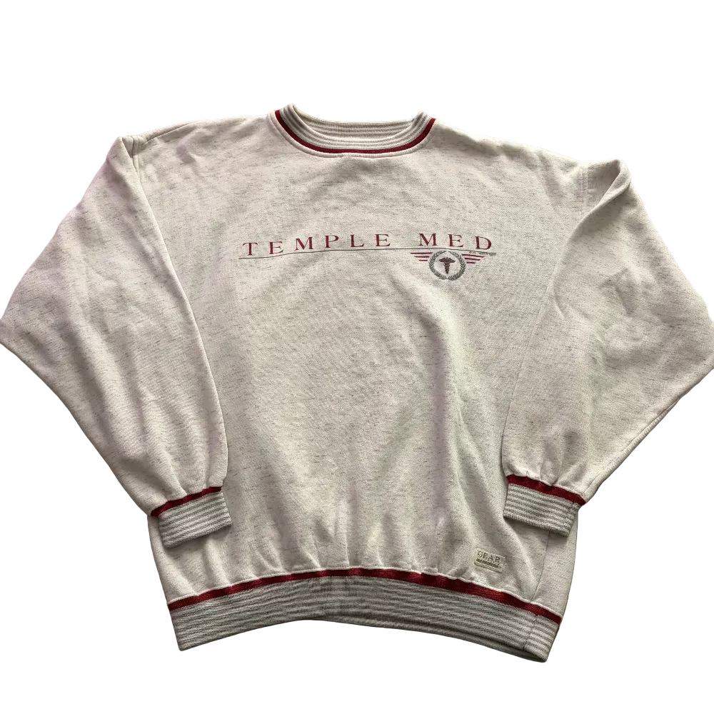 Temple University 90s Medicine Crewneck Size XL